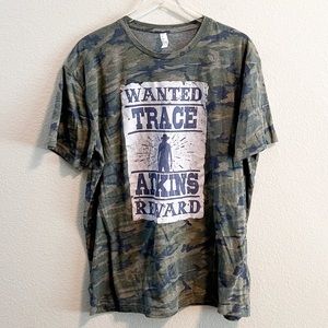 Trace Adkins Wanted Camo Tee